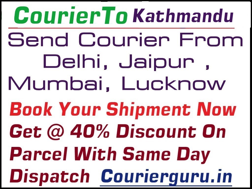Courier Charges To Kathmandu From Delhi