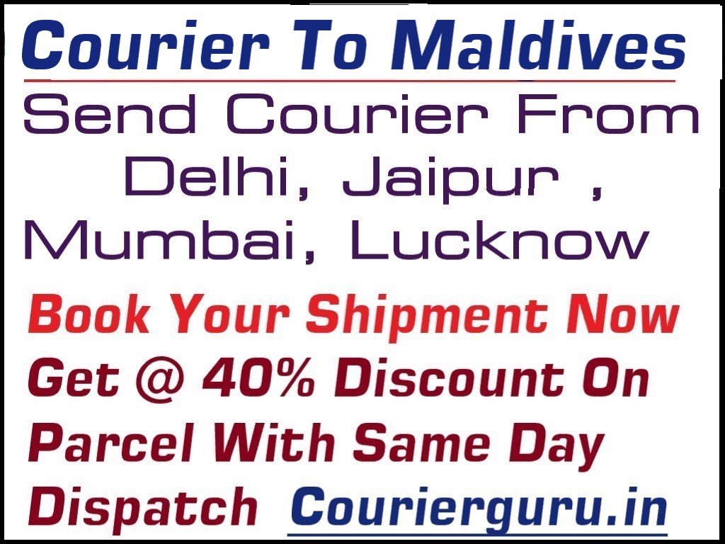 Courier Charges To Maldives From Delhi