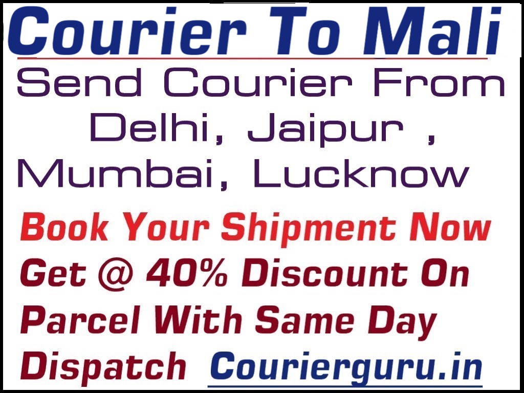 Courier Charges To Mali From Delhi