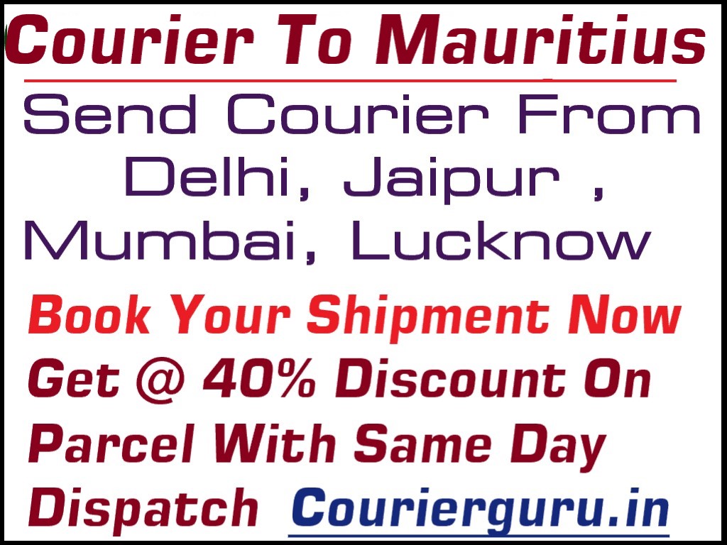 Courier Charges To Mauritius From Delhi