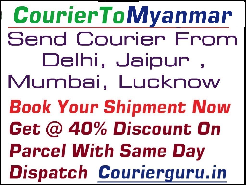 Courier Charges To Myanmar From Delhi