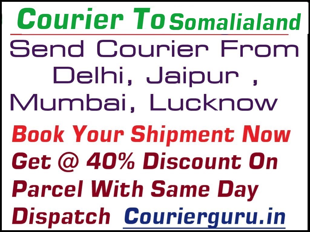 Courier Charges To Somalialand From Delhi