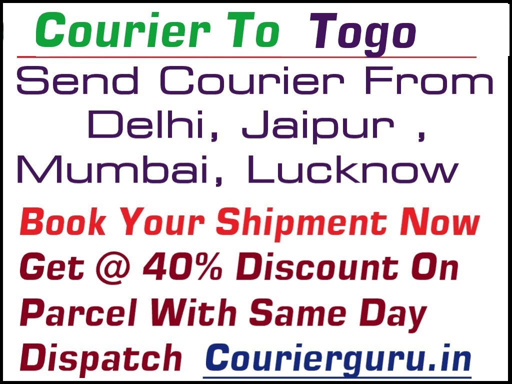 Courier Charges To Togo From Delhi