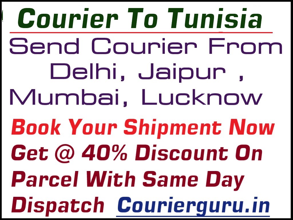 Courier Charges To Tunisia From Delhi